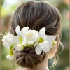 peigne à cheveux à fleurs douces, style ethnique bohème, accessoires pour cheveux thaïlandais, peignes fixes, pince à cheveux, accessoires de mariée, couvre chef