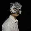 masque d'animal de hibou, masque d'oiseau de mascarade pour hommes et femmes, accessoires de fête de carnaval cosplay, masque de déguisement, accessoire de costume