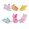 30 pièces modèle de poisson miniature maison de poupée jouet simulation carpe koi poisson rouge décor d'aquarium maison de jouet pour enfants micro ornement de paysage