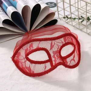 Masque pour les yeux translucide Masque en dentelle léger Masque de mascarade vénitienne Masques de fête mystérieux pour mascarades Carnaval Spécial