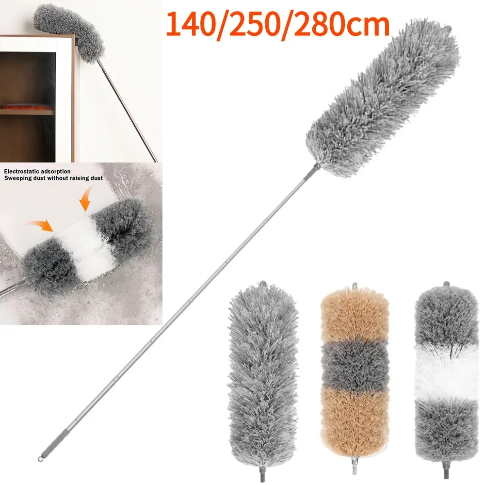 Dépoussiéreur extensible en microcarence, brosse de nettoyage, attrape télescopique, écart d’acariens, dépoussiérage, plumeaux, outils pour livres à la maison Dépoussiéreur extensible en microcarence, brosse de nettoyage, attrape télescopique, écart d’acariens, dépoussiérage, plumeaux, outils pour livres à la maison
