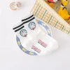 doraemon mignon dessin animé chaussettes sport équipage chaussettes rayé coton chaussettes long tube étudiant drôle anime harajuku cosplay chaussette enfants cadeau