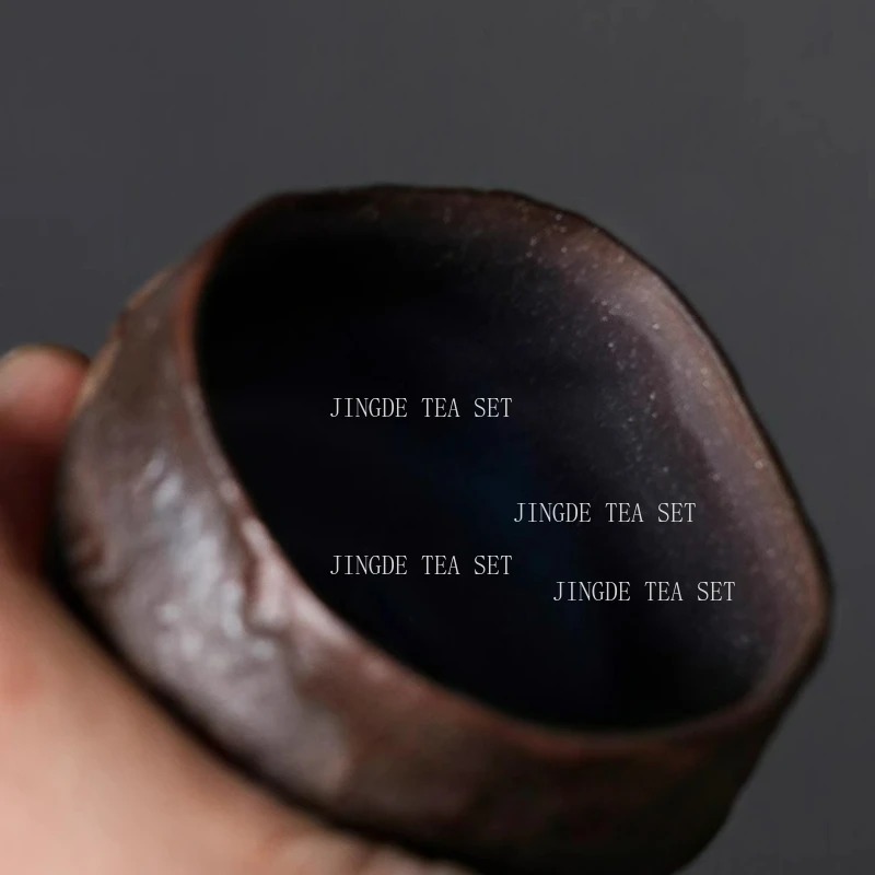 tasse à thé en poterie brute de style japonais wabi sabi, tasse à thé rétro créative, tasse à thé pu erh tasse à thé en poterie brute de style japonais wabi sabi, tasse à thé rétro créative, tasse à thé pu erh