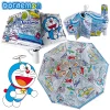 Parapluie automatique transparent Doraemon Cartoon pour garçons et filles, parapluie manuel pliant Kawaii, parapluies colorés en PVC, cadeaux Y2K Parapluie automatique transparent Doraemon Cartoon pour garçons et filles, parapluie manuel pliant Kawaii, parapluies colorés en PVC, cadeaux Y2K