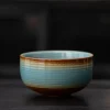 bespritgift 4 pièces service à thé de style antique bol matcha en céramique ensemble cadeau de whisky en bambou pour kit matcha japonais vintage de cérémonie