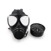 masque facial complet à gaz de type mf14/87, respirateur chimique, avec filtre en caoutchouc naturel, auto amortissant