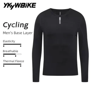 YKYWBIKE hommes couches de Base de cyclisme hiver et automne maillot de corps de vélo à manches longues polaire thermique vélo de route couche de Base de cyclisme YKYWBIKE hommes couches de Base de cyclisme hiver et automne maillot de corps de vélo à manches longues polaire thermique vélo de route couche de Base de cyclisme