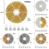 Bijoux en alliage d’or Kc 4 6 8mm, ensemble d’anneaux de saut ouverts, Kit d’accessoires pour bricolage, Bracelet, collier, chaîne, fabrication d’accessoires de connexion Bijoux en alliage d’or Kc 4 6 8mm, ensemble d’anneaux de saut ouverts, Kit d’accessoires pour bricolage, Bracelet, collier, chaîne, fabrication d’accessoires de connexion