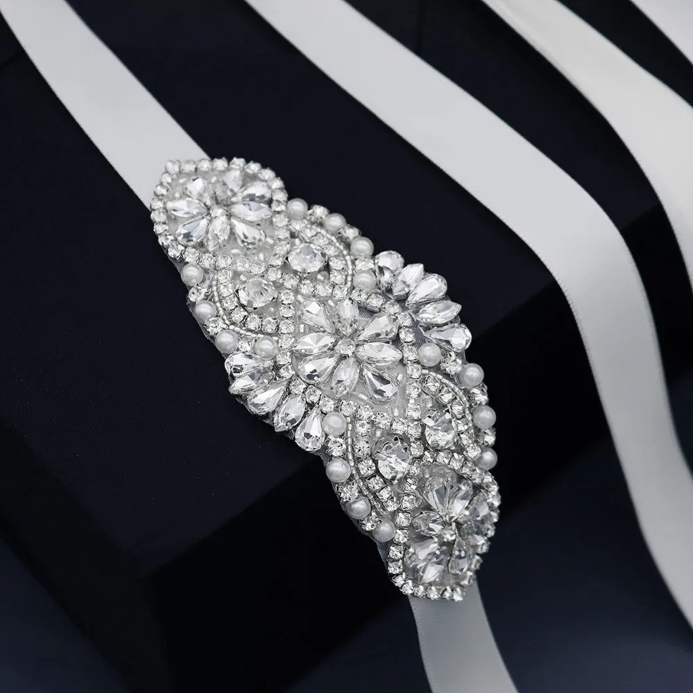 ceinture de mariée en ruban doux, longue ceinture de mariage en argent, strass de style coréen, ceintures de mariée ceinture de mariée en ruban doux, longue ceinture de mariage en argent, strass de style coréen, ceintures de mariée