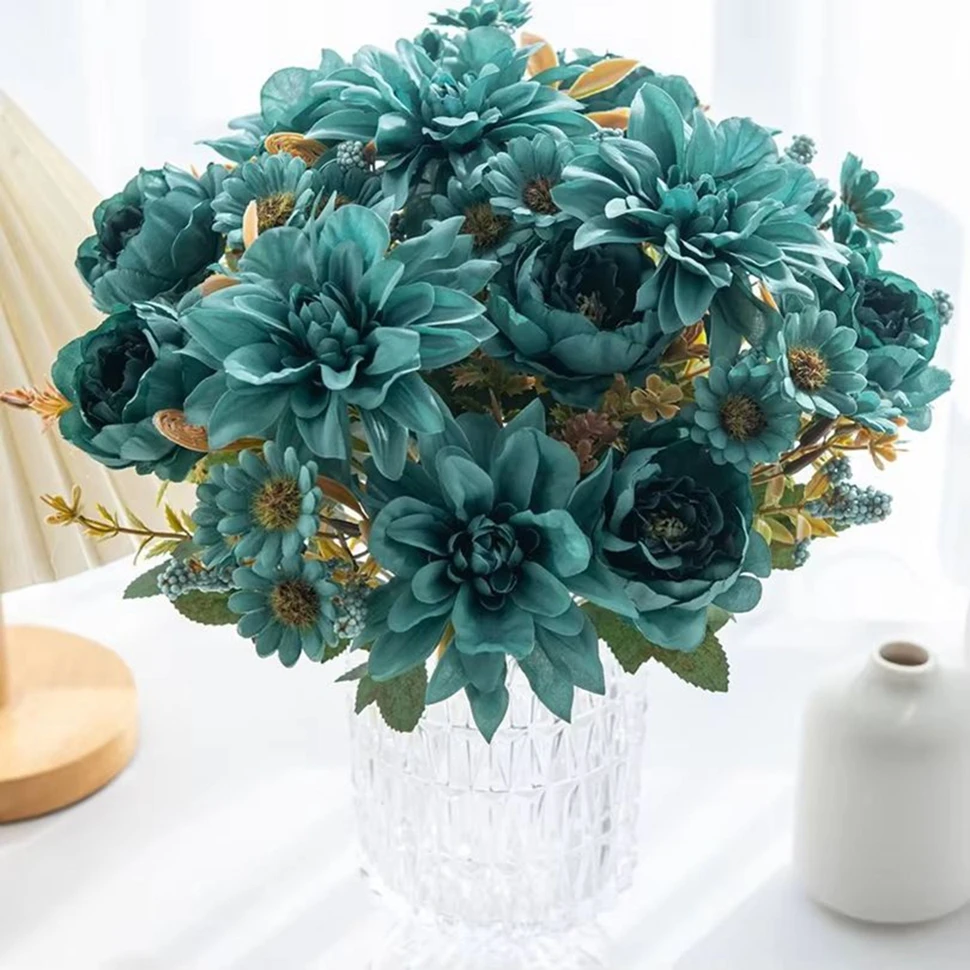 soie fleur artificielle vente chaude dahlia roses daisy maison vase jardin décor bonsaï mariage bouquet de mariée festival pas cher bricolage cadeaux soie fleur artificielle vente chaude dahlia roses daisy maison vase jardin décor bonsaï mariage bouquet de mariée festival pas cher bricolage cadeaux