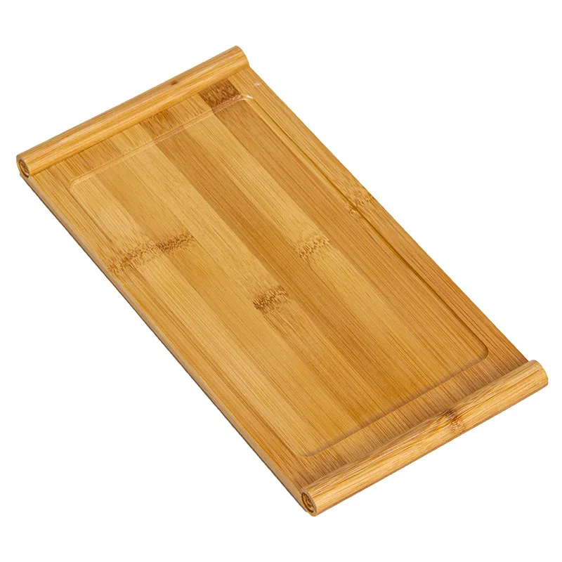 plateau rectangulaire japonais en bambou, pour le thé, le pain, barbecue, hôtel, restaurant, snack plateau rectangulaire japonais en bambou, pour le thé, le pain, barbecue, hôtel, restaurant, snack
