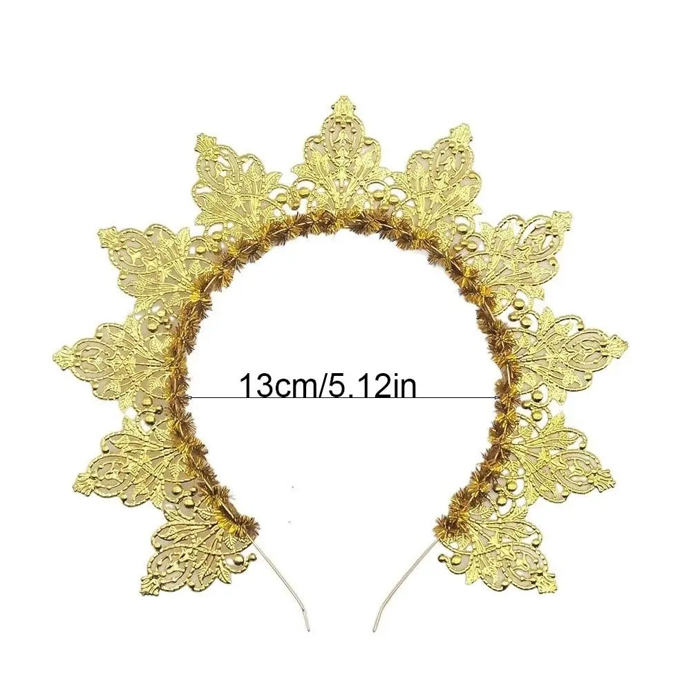 fleur déesse halo bandeau soleil strass femmes bandeau couleur or exagéré traditionnel festival cheveux cerceau photographie fleur déesse halo bandeau soleil strass femmes bandeau couleur or exagéré traditionnel festival cheveux cerceau photographie