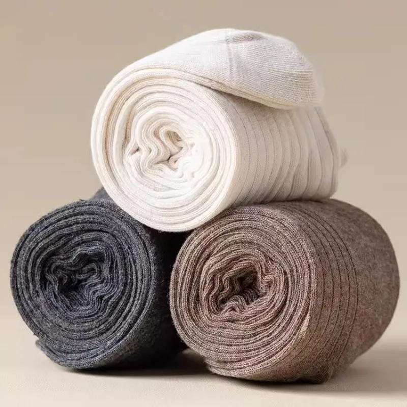 bas japonais pour femmes, chaussettes longues au dessus du genou, leggings en tube haut, coton chaud thermique, mode décontractée bas japonais pour femmes, chaussettes longues au dessus du genou, leggings en tube haut, coton chaud thermique, mode décontractée