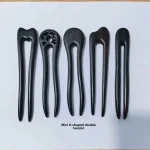Mini épingle à cheveux courte Double en forme de U, accessoires pour cheveux en bois chinois, couvre-chef de Style chinois traditionnel, épingle à cheveux en bois Mini épingle à cheveux courte Double en forme de U, accessoires pour cheveux en bois chinois, couvre-chef de Style chinois traditionnel, épingle à cheveux en bois