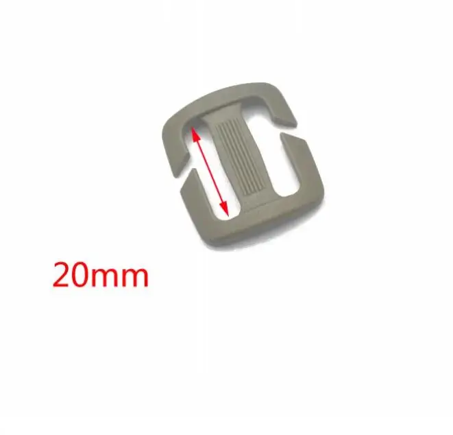 ruban d'utilisation de ruban de 20mm 25mm 38mm 50mm de large, boucle antidérapante remplaçable à deux côtés ruban d'utilisation de ruban de 20mm 25mm 38mm 50mm de large, boucle antidérapante remplaçable à deux côtés