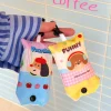 sac fourre tout pliable kawaii, sac de courses réutilisable et étanche, sac de rangement de supermarché, sac à main en nylon de grande capacité pour femmes