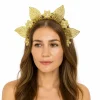 vintage fleur déesse halo bandeau soleil strass femmes bandeau exagéré aureole festival traditionnel cerceau de cheveux cosplay