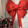 grand nœud rose rouge pour ou mariage, décoration de fête prénuptiale, anniversaire, noël, porte, décoration de maison, nœud papillon