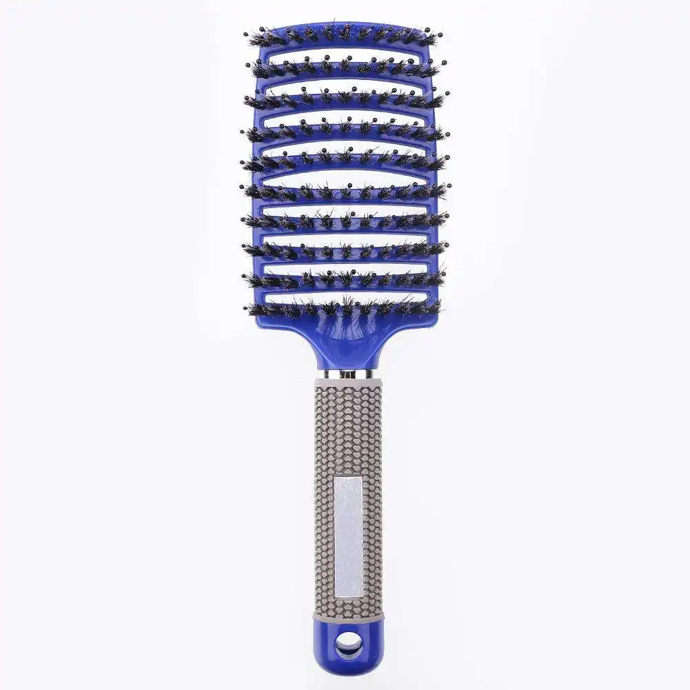 brosse à cheveux en nylon pour femmes, poignées de peigne, poils de pêche, support de massage, coiffure bouclée, outils de coiffure de salon brosse à cheveux en nylon pour femmes, poignées de peigne, poils de pêche, support de massage, coiffure bouclée, outils de coiffure de salon