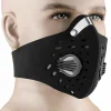 masques faciaux réutilisables pour sports de plein air pour hommes masques anti poussière masque anti poussière au charbon actif avec filtre supplémentaire coton halloween cosplay