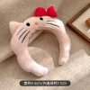 kawaii sanrio hello kitty bandeau en peluche mignon anime kt chat arc en peluche bandeau coiffure cheveux accessoires filles chapeaux cadeau