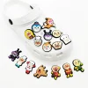 breloques pour chaussures en pvc, dessin animé japonais, sabot, sandales, chaussures de jardin, accessoires de décoration, cadeau pour garçons et filles, 16/50/100 pièces