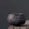 Tasse à thé en poterie brute de Style japonais Wabi Sabi, tasse à thé rétro créative, tasse à thé Pu Erh Tasse à thé en poterie brute de Style japonais Wabi Sabi, tasse à thé rétro créative, tasse à thé Pu Erh