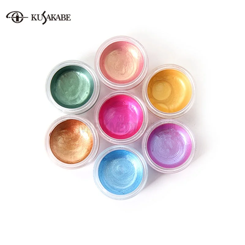 kusakabe perles d'aquarelle brillantes originales japonaises, peinture acuarela solide lumineuse, fournitures d'art d'artiste, détenus kusakabe perles d'aquarelle brillantes originales japonaises, peinture acuarela solide lumineuse, fournitures d'art d'artiste, détenus