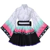 robe cosplay de demoiselle d'honneur, costume kimono d'halloween inosuke, tenue de scène pour jeu de rôle, uniforme de fête de dessin animé féminin, robe de demoiselle d'honneur