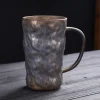 tasse à café japonaise de grande capacité de 800ml, tasse d'eau en céramique pour le lait, expresso, thé, bière, décoration de maison, cadeau, accessoires pour boissons