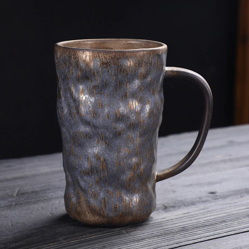 tasse à café japonaise de grande capacité de 800ml, tasse d'eau en céramique pour le lait, expresso, thé, bière, décoration de maison, cadeau, accessoires pour boissons tasse à café japonaise de grande capacité de 800ml, tasse d'eau en céramique pour le lait, expresso, thé, bière, décoration de maison, cadeau, accessoires pour boissons