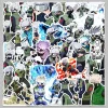 naruto 50/pcs hatake kakashi autocollants japonais anime étanche décoration bagages ordinateur portable autocollants