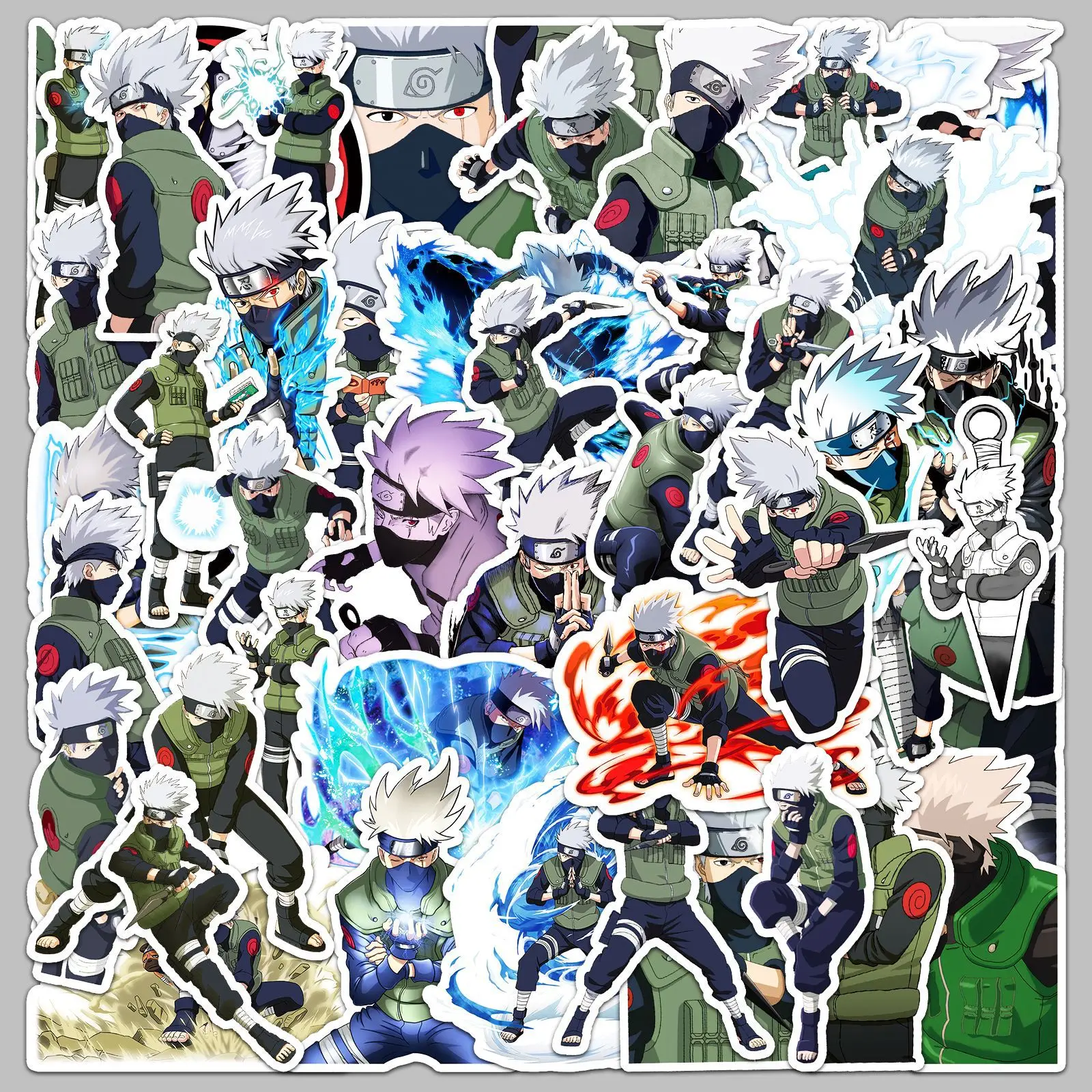 naruto 50/pcs hatake kakashi autocollants japonais anime étanche décoration bagages ordinateur portable autocollants naruto 50/pcs hatake kakashi autocollants japonais anime étanche décoration bagages ordinateur portable autocollants