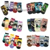 5 paires de chaussettes Anime Demon Slayer espion famille chaussettes adultes enfants Boku No Hero Jujutsu Kaisen Genshin Impact Kimetsu chaussettes de cheville