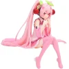nouveau hatsune miku anime figure jouets rose cerise robe miku kawaii dessin animé pvc action figurine modèle poupées anniversaires cadeaux enfants
