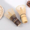 batteur matcha en bambou, brosse à thé, fait à la main japonais, mélangeur de bamboos, brosse multifonctionnelle pour la fabrication de thé matcha