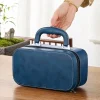 service à thé de voyage en céramique avec boîte de protection avec boîte, coffret cadeau de thé portable en porcelaine de style chinois, service à thé