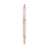 couleur limitée! jinhao 20 sakura résine presse rose or pince stylo plume rétractable ef f plume stylo avec convertisseur fournitures scolaires