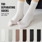 MiiOW chaussettes à bout fendu hommes japonais Tabi chaussettes 100% pur coton chaussette longue cinq doigts deux orteils chaussette Ninja Geta Anti odeur chaussette Sport MiiOW chaussettes à bout fendu hommes japonais Tabi chaussettes 100% pur coton chaussette longue cinq doigts deux orteils chaussette Ninja Geta Anti odeur chaussette Sport