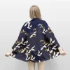 samouraï grue style japonais kimono haori hommes femmes cardigan dragon chinois vêtements traditionnels japonais vêtements asiatiques