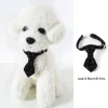 nœud papillon réglable pour animaux de compagnie, costume formel pour chiot, petit chien, collier de toilettage pour chats, accessoires de fête