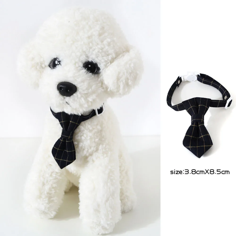 nœud papillon réglable pour animaux de compagnie, costume formel pour chiot, petit chien, collier de toilettage pour chats, accessoires de fête nœud papillon réglable pour animaux de compagnie, costume formel pour chiot, petit chien, collier de toilettage pour chats, accessoires de fête