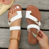 sandales de plage pour femmes, pantoufles à enfiler polyvalentes à la mode pour l'intérieur et l'extérieur, confortables, résistantes à l'usure, fond souple en polyuréthane