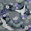 tissu japonais en pur coton imprimé bronzant, chats au mètre pour patchwork, sacs kimono cheongsam, bricolage, couture, tissu de dessin animé rouge