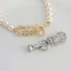Connecteur de chaîne de perles tête de Dragon ovale en Zirconium incrusté de cuivre, 1 pièce, accessoire de collier de Bracelet à bricoler soi-même, matériel de fabrication de bijoux