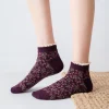 chaussettes japonaises en dentelle pour filles, socquettes rétro florales pour femmes, style coréen, nouvelle collection