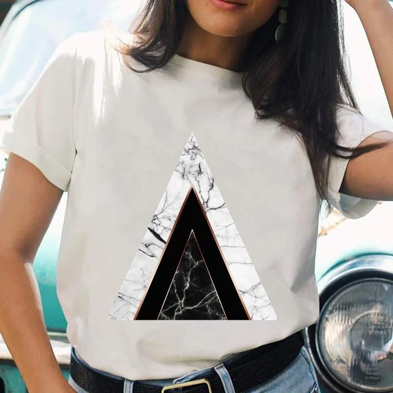motif géométrique femmes mode imprimé décontracté imprimé à manches courtes t shirt haut femmes vêtements vêtements esthétiques motif géométrique femmes mode imprimé décontracté imprimé à manches courtes t shirt haut femmes vêtements vêtements esthétiques