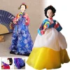 Figurine Hanbok Geisha, Palais traditionnel coréen, Poupées Hanbok, Décoration de restaurant, Ornement de magasin de sushi, Artisanat d&rsquo;art, Cadeaux de collection