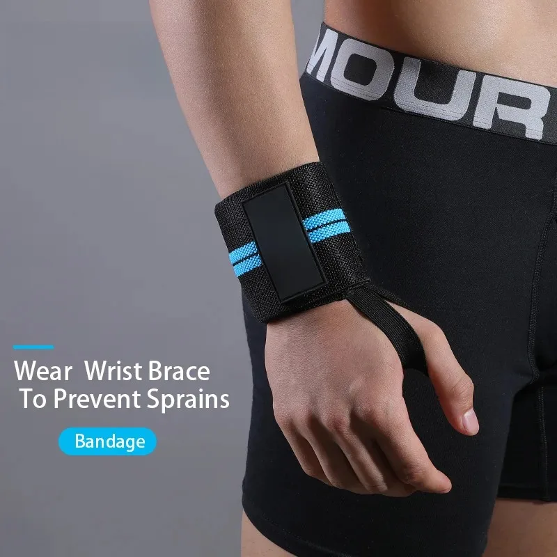 bandes de soutien de poignet réglables, 1 pièce, pour l'haltérophilie, avec boucle de pouce, barre horizontale unisexe, bracelet de gymnastique et de fitness bandes de soutien de poignet réglables, 1 pièce, pour l'haltérophilie, avec boucle de pouce, barre horizontale unisexe, bracelet de gymnastique et de fitness