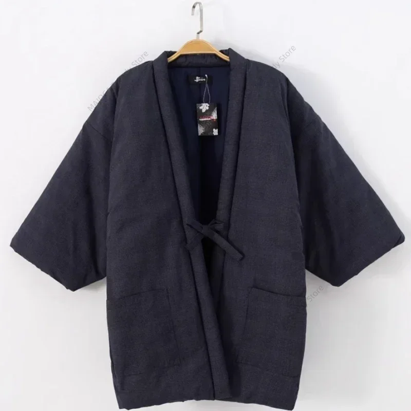 kimono d'hiver japonais hanten vestes hommes samouraï manteaux courts yukata vêtements asiatiques haori femmes pyjamas hauts kimono d'hiver japonais hanten vestes hommes samouraï manteaux courts yukata vêtements asiatiques haori femmes pyjamas hauts